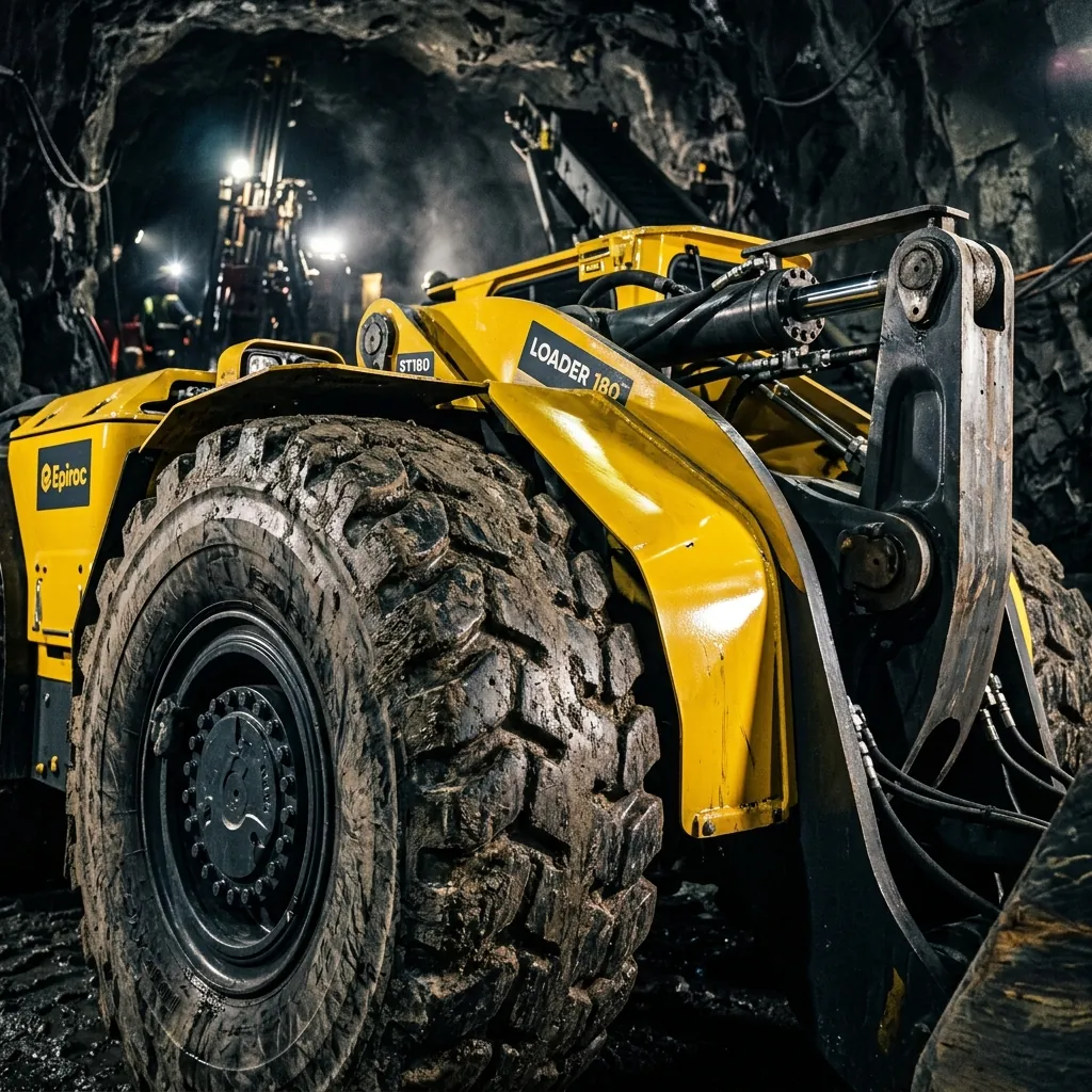 Aftermarket spares compatible with Epiroc drilling machines